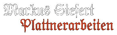 Markus Siefert - Plattenarbeiten